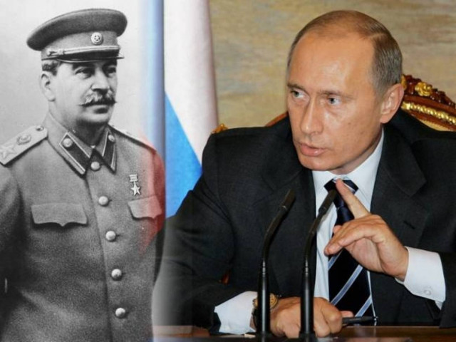 Putin restores the victims of Stalin
