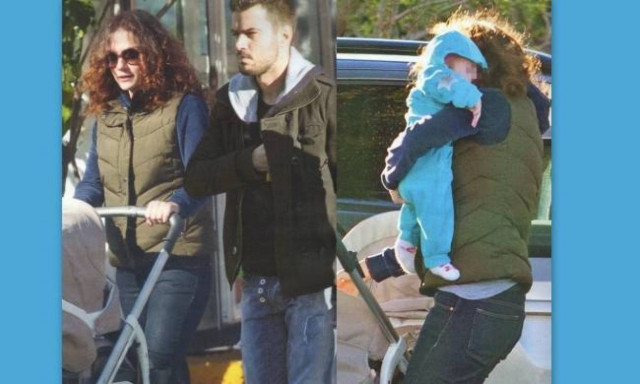 Λασκαράκη-Τσιμιτσέλης: Οι πρώτες φωτογραφίες της κόρης τους