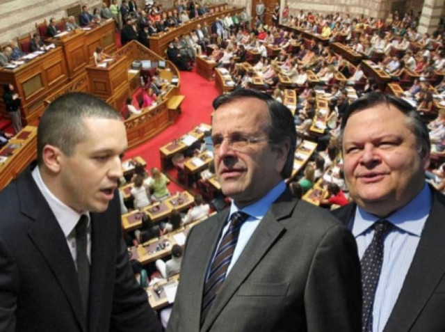 G.D.: The Germans humiliate again Samaras – Venizelos