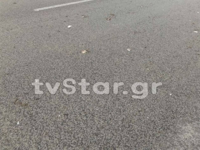 Σπασμένα γυαλιά στον δρόμο Λαμίας – Δομοκού (pics+vid)