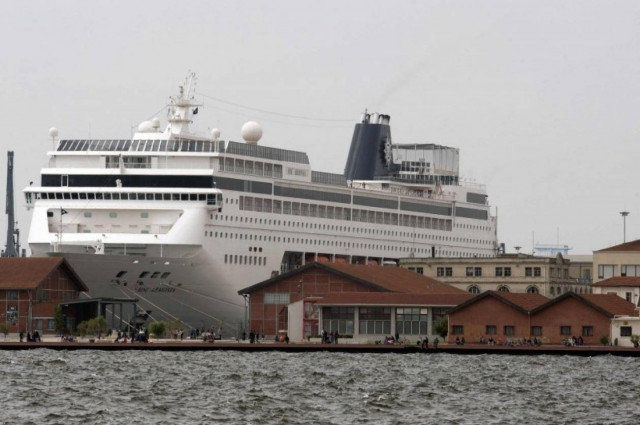 Στη Θεσσαλονίκη το δεύτερο κρουαζιερόπλοιο της σεζόν