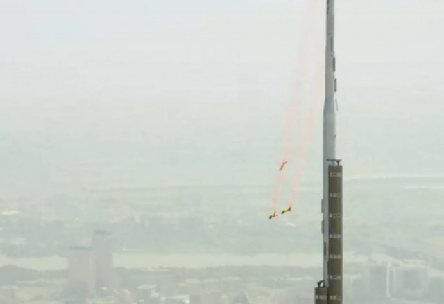 Video of the day: Burj Khalifa base jump