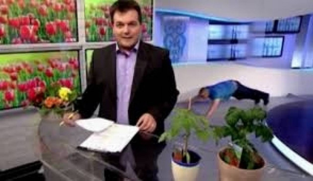 Δείτε την καταστροφή μιας ζωντανής εκπομπής! (βίντεο)