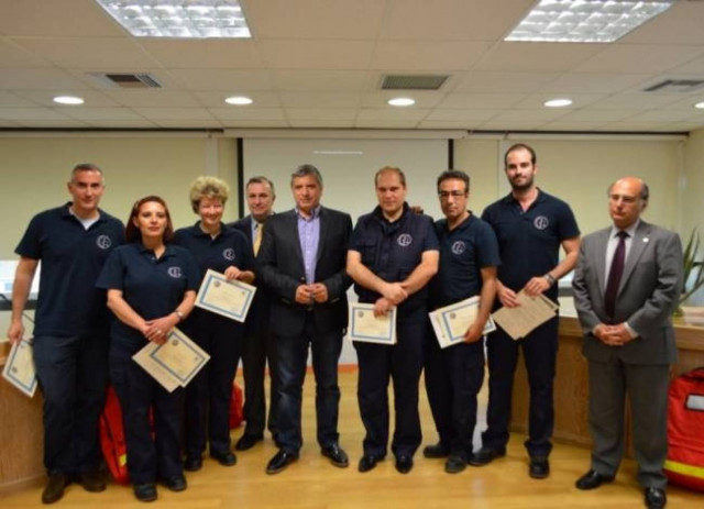 Medical emergency team from ISA