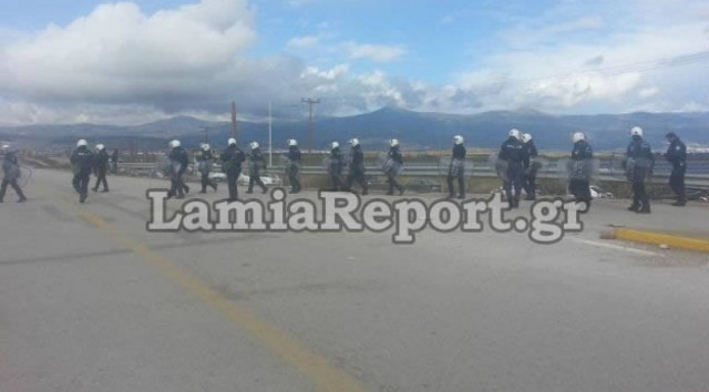 Αστυνομοκρατούμενη εθνική οδός υπό το φόβο επεισοδίων