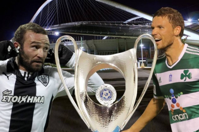 ΠΑΟΚ-Παναθηναϊκός: Καρέ-καρέ από το ΟΑΚΑ