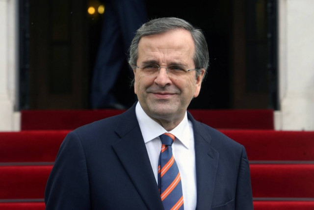 Γεύμα εργασίας μεταξύ Σαμαρά και του Μολδαβού ομολόγου του