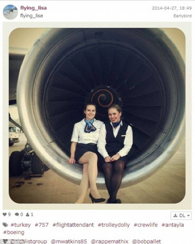 New trend: The life of flight attendants in social media (pics)