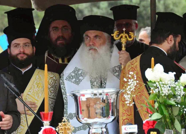 Ο Μητροπολίτης Αργολίδος θεμελίωσε Ναό του Αγ. Λουκά στο Ναύπλιο