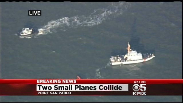 Συγκρούστηκαν στον αέρα δύο αεροπλάνα στο Σαν Φρανσίσκο