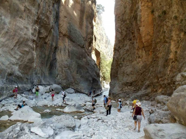 Δεν θα ανοίξει σήμερα το Φαράγγι της Σαμαριάς