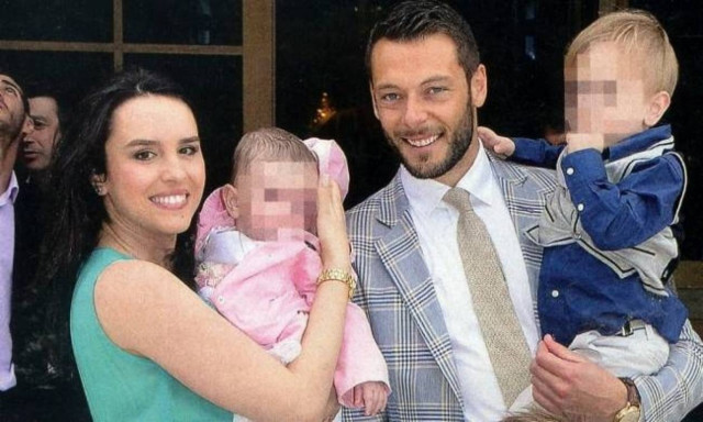 Τζόρβας – Ατσιδάκου: Στιγμιότυπα από την βάφτιση της κόρης τους!