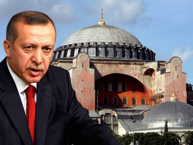 Hagia Sophia will be profaned by Erdogan