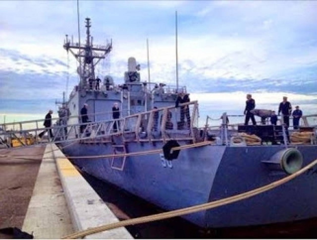 Αμερικανική φρεγάτα απέπλευσε από λιμάνι της Ρουμανίας