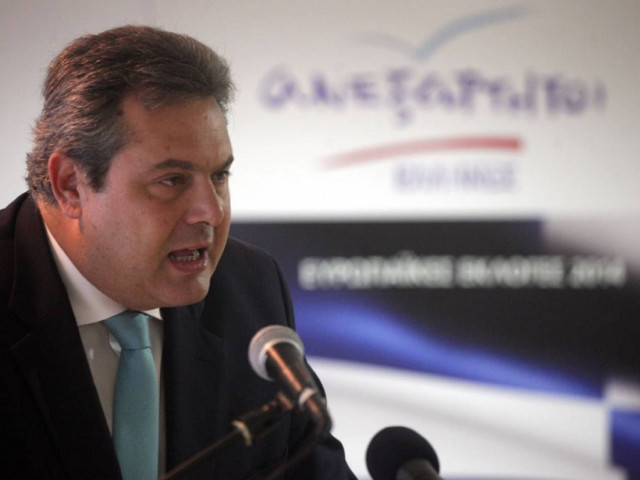 Καμμένος: Από το ευρώ δεν έχει δικαίωμα κανείς να μας βγάλει (vid)