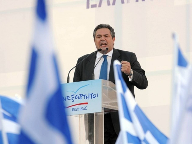 Εκλογές 2014: Στη Θεσσαλονίκη ο Π. Καμμένος
