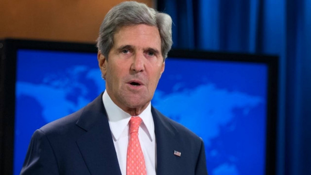 Τζον Κέρι: «Σκηνοθετημένο και ψευδές» το δημοψήφισμα στην ανατολική Ουκρανία