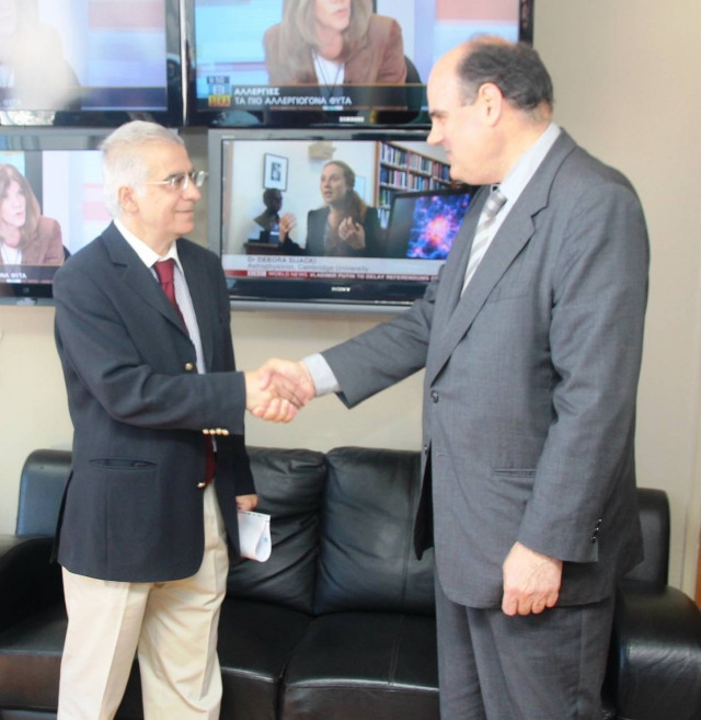 Ανέλαβε και επίσημα πρόεδρος στη ΝΕΡΙΤ ο Μακρυδημήτρης