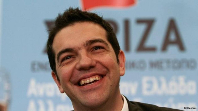 Ο Αλέξης Τσίπρας στη μεγάλη οθόνη