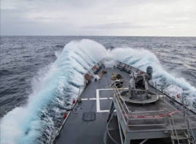 Άσκηση Ναυτικού Ρουμανίας με το αμερικανικό Taylor