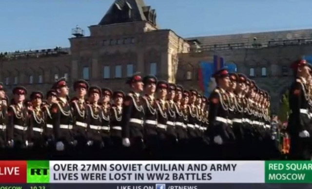 LIVE streaming: Λαμπροί εορτασμοί στη Μόσχα για την 9η Μαϊου