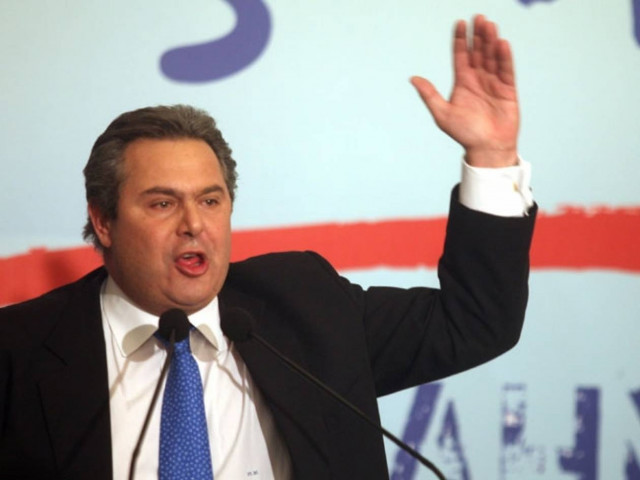 Πάνος Καμμένος: Δεν είμαστε οι τζαμπατζήδες της Ευρώπης