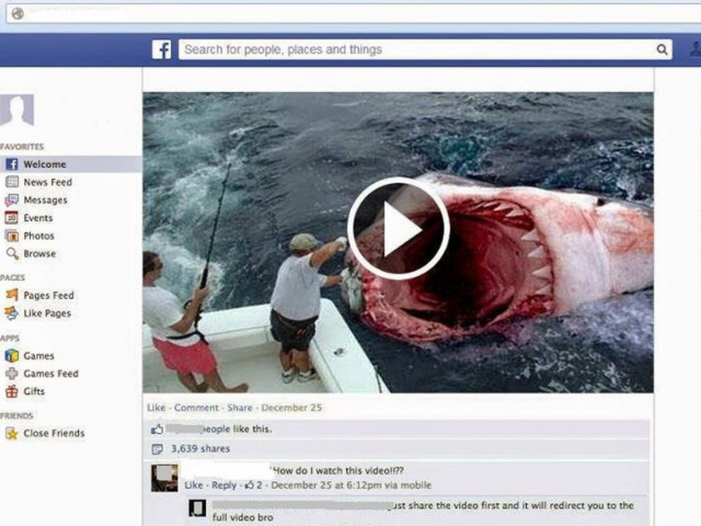 Η αστυνομία προειδοποιεί για νέο επικίνδυνο ιό στο facebook (pics)