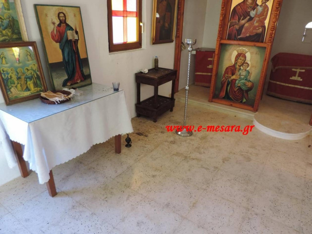 Κρήτη: Ιερόσυλοι κατέστρεψαν εκκλησία του 1864–Έκαψαν την εικόνα του Χριστού