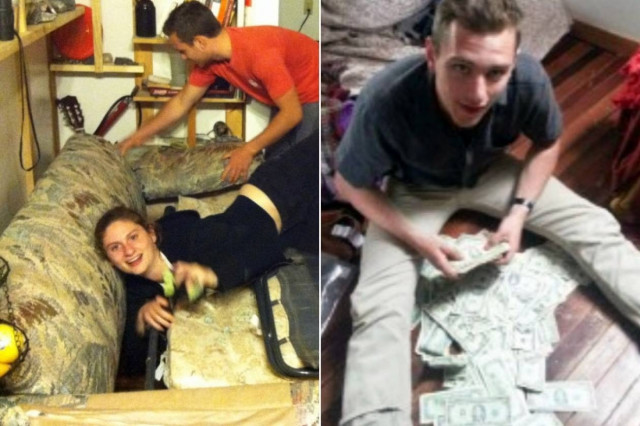 Αγόρασαν έναν μεταχειρισμένο καναπέ και δείτε τι βρήκαν κρυμμένο!