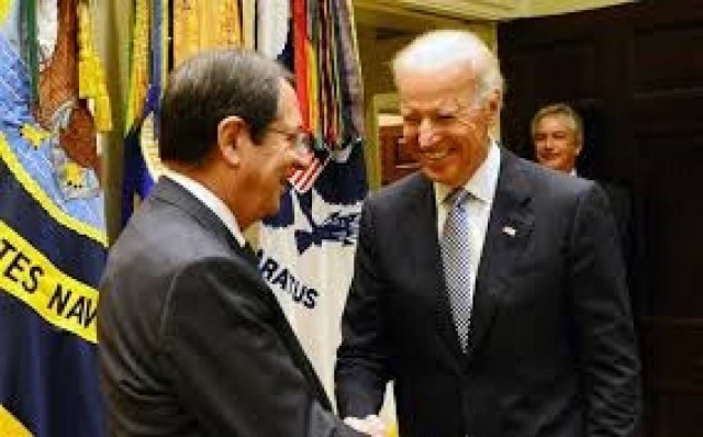 Κύπρος: Κοινή συνάντηση Τζ. Μπάιντεν με Ν. Αναστασιάδη και Ντ. Έρογλου