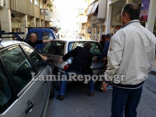 Λαμία: Ο παππούς παραβίασε το STOP – Δεν φαντάζεστε τι ακολούθησε (pics)