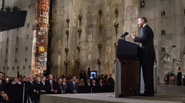 Δάκρυσε ο Ομπάμα στο μουσείο της 11/9