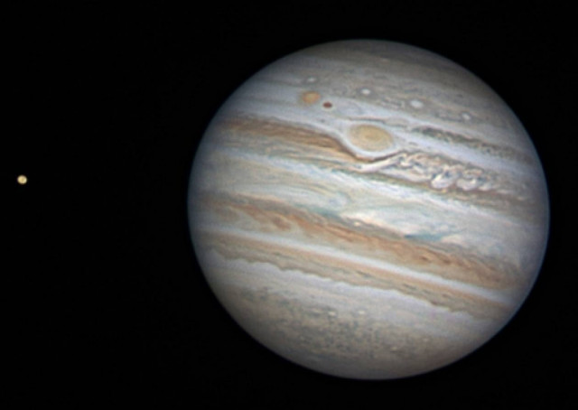 Μικρότερη από ποτέ η «μεγάλη ερυθρά κηλίδα» του Δία