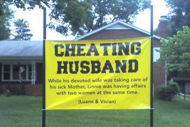 Βρετανία: Την κεράτωσε και δείτε τι του έκανε! (photo)