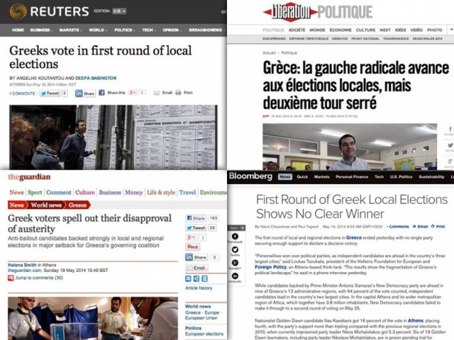 Διεθνή ΜΜΕ: «Οι Έλληνες ψήφισαν κατά της λιτότητας»