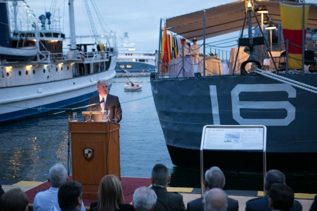 Εκδήλωση για τον εορτασμό της επετείου του κινήματος του Ναυτικού τον Μάιο του 1973