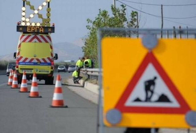 Κυκλοφοριακές ρυθμίσεις μακράς διάρκειας στη Ν.Ε.Ο. Κορίνθου-Πατρών