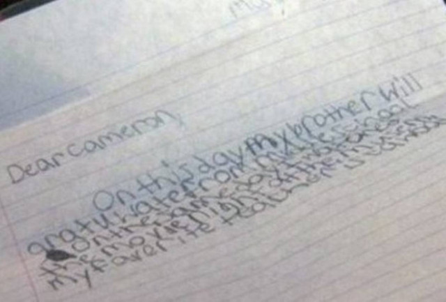 Μητέρα έλαβε γράμμα από τον νεκρό γιο της (pics)