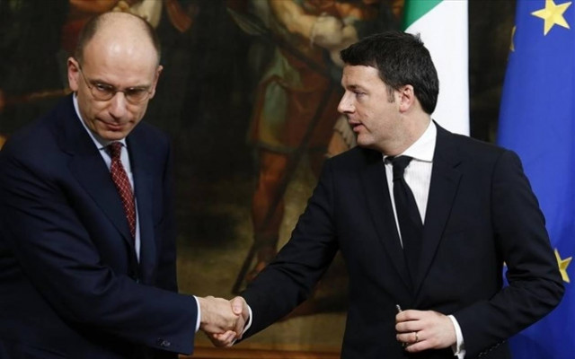 Ιταλία: Στο πλευρό του Ρέντσι ο Ενρίκο Λέτα