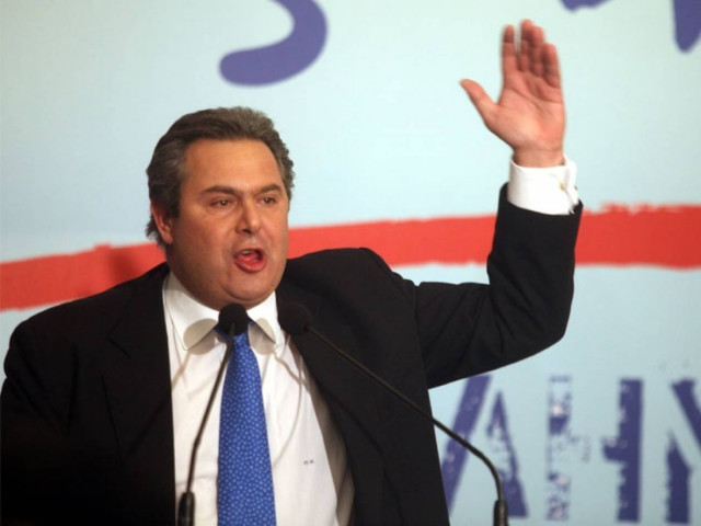 Ευρωεκλογές 2014 - Καμμένος: Να καταρρεύσει η κυβέρνηση και να γίνουν εκλογές