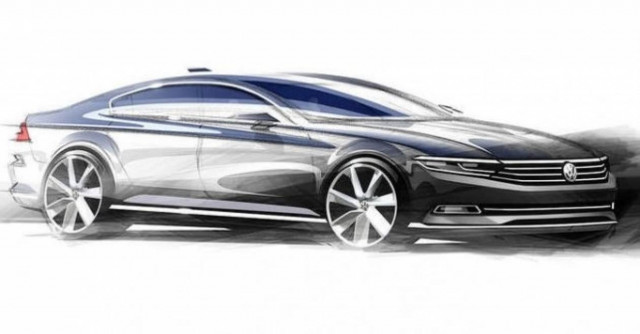 Νέο VW PASSAT: τα πρώτα επίσημα σκίτσα της 8ης γενιάς