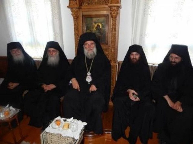 Ο Μητροπολίτης Κερκύρας στο Άγιον Όρος