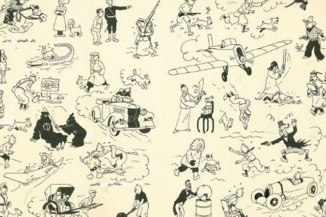 Γαλλία: 2,5 εκατ. ευρώ πουλήθηκαν δύο σελίδες του Τεντέν!