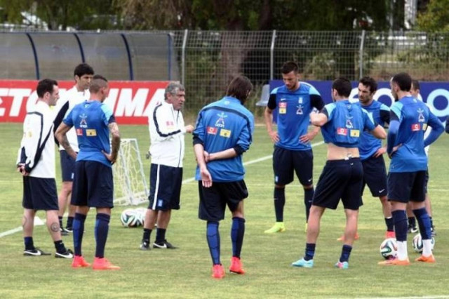 Εθνική Ελλάδας: Δοκιμές από Σάντος