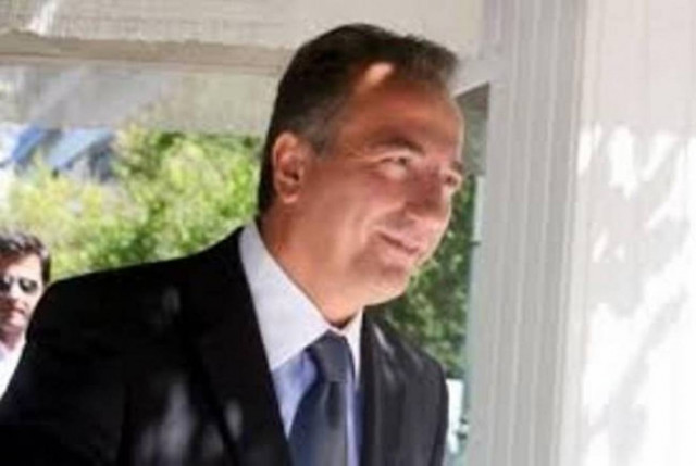 Δημοτικές εκλογές 2014:Ψήφισε ο Σταύρος Καλαφάτης