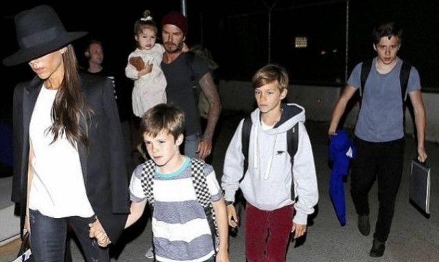 «Οι Μπέκαμ»! Αυτή η οικογένεια, όπου πάει, προκαλεί πανικό!