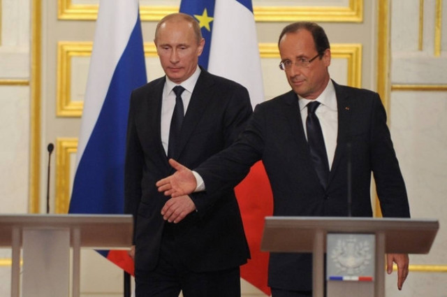 Ολάντ και Πούτιν θα συναντηθούν στις 6 Ιουνίου