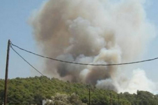 Υπό έλεγχο η φωτιά στη Ρόδο