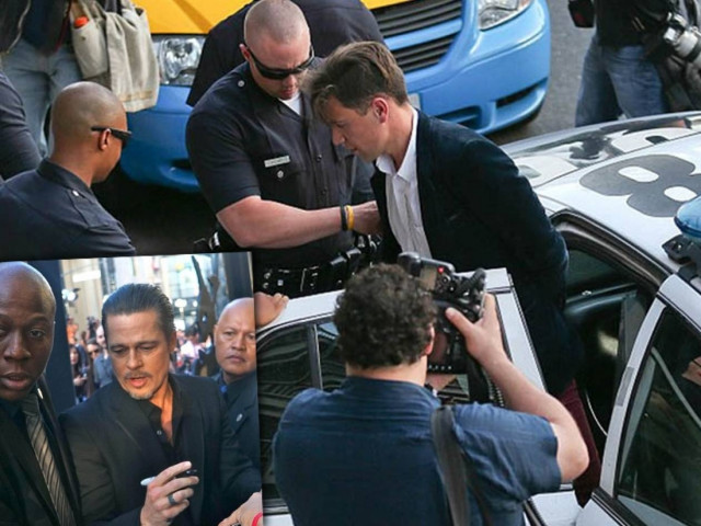 Χτύπησε τον Μπραντ Πιτ στην πρεμιέρα της ταινίας της Τζολί! (pics+vid)