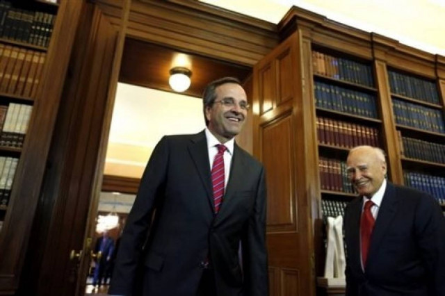 Στον Πρόεδρο της Δημοκρατίας το μεσημέρι ο Σαμαράς